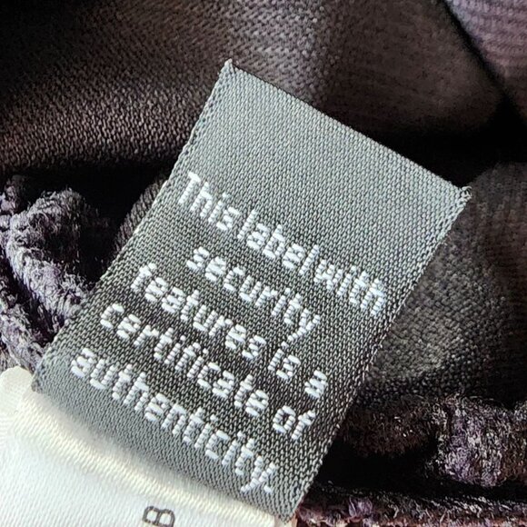 Diane Von Furstenberg Camisha DFV Black Ribbed Short Camisha Skirt Womens 10 - Picture 7 of 10